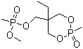 (5-Ethyl-2-methyl-1,3,2-dioxaphosphorinan-5-yl)methyl dimethyl phosphonate P-oxide Structure,41203-81-0Structure