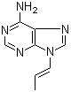 ((E)-9-(丙-1-烯基)-9H-嘌呤-6-胺)結(jié)構(gòu)式_4121-40-8結(jié)構(gòu)式