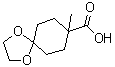 8-Methyl-1,4-dioxaspiro[4.5]decane-8-carboxylic acid Structure,412293-42-6Structure