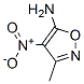 3-Methyl-4-nitroisoxazol-5-amine Structure,41230-51-7Structure