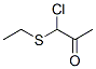 2-Propanone, 1-chloro-1-(ethylthio)- Structure,412307-36-9Structure