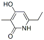 2(1H)-pyridinone, 6-ethyl-4-hydroxy-3-methyl-(9ci) Structure,412324-02-8Structure