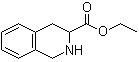 1,2,3,4-四氫異喹啉-3-羧酸乙酯結構式_41234-43-9結構式