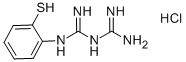 ([Imino(2-mercaptoanilino)methyl]amino)methanimidamide hydrochloride Structure,41283-83-4Structure