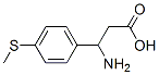 3-Amino-3-(4-methylsulfanyl-phenyl)-propionic acid Structure,412925-13-4Structure