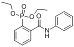 (2-Phenylcarbamoyl-phenyl)-phosphonic acid diethyl ester Structure,41327-48-4Structure