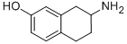 7-Amino-5,6,7,8-tetrahydronaphthalen-2-ol Structure,41363-00-2Structure