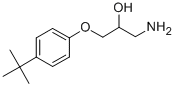 1-Amino-3-(4-tert-butyl-phenoxy)-propan-2-ol Structure,41403-84-3Structure