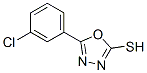 5-(3-Chlorophenyl)-1,3,4-oxadiazole-2-thiol Structure,41491-54-7Structure