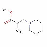 Methyl 2-methyl-3-(piperidin-1-yl)propanoate Structure,4151-04-6Structure