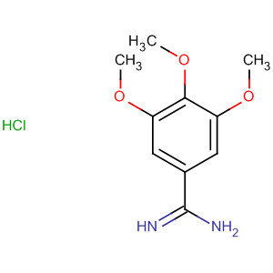 3,4,5-Trimethoxy-benzamidine hydrochloride Structure,4156-59-6Structure