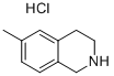 6-Methyl-1,2,3,4-tetrahydro-isoquinoline hydrochloride Structure,41565-81-5Structure