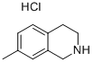 7-Methyl-1,2,3,4-tetrahydro-isoquinolinehydrochloride Structure,41565-82-6Structure