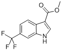 Methyl6-(trifluoromethyl)-1h-indole-3-carboxylate Structure,415918-12-6Structure