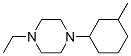 Piperazine, 1-ethyl-4-(3-methylcyclohexyl)-(9ci) Structure,415972-43-9Structure