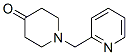 1-Pyridin-2-ylmethylpiperidin-4-one Structure,41661-56-7Structure