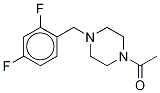 1-Acetyl-4-(2,4-difluorobenzyl)piperazine Structure,416894-09-2Structure