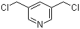 Pyridine,3,5-bis(chloromethyl)-(9CI) Structure,41711-38-0Structure