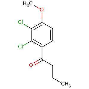 1-(2,3-Dichloro-4-methoxyphenyl)-1-butanone Structure,41715-70-2Structure