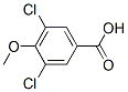 3,5-Dichloro-4-methoxy benzoic acid Structure,41727-58-6Structure