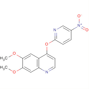 6,7-Dimethoxy-4-(5-nitro-pyridin-2-yloxy)-quinoline Structure,417721-28-9Structure