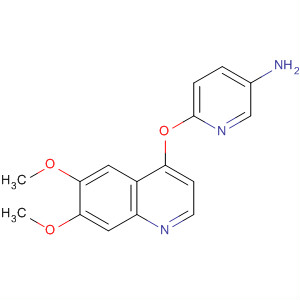 6-(6,7-Dimethoxyquinolin-4-yloxy)pyridin-3-amine Structure,417721-29-0Structure