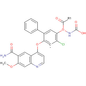 Phenyl n-(4-(6-carbamoyl-7-methoxy-4-quinolyl)oxy-2-chlorophenyl)carbamate Structure,417722-95-3Structure