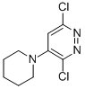 3,6-Dichloro-4-(1-piperidinyl)pyridazine Structure,41773-30-2Structure