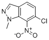 1H-Indazole, 6-chloro-1-methyl-7-nitro- Structure,41926-09-4Structure