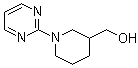 (1-Pyrimidin-2-yl-piperidin-3-yl)-methanol Structure,419557-05-4Structure