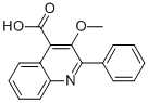 3-Methoxy-2-phenylquinoline-4-carboxylic acid Structure,41957-64-6Structure