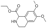 6,7-Dimethoxy-1,2,3,4-tetrahydro-isoquinoline-1-carboxylic acid ethyl ester Structure,41993-68-4Structure