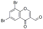 6,8-Dibromo-3-formylchromone Structure,42059-76-7Structure