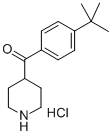 (4-Tert-butyl-phenyl)-piperidin-4-yl-methanone hydrochloride Structure,42060-78-6Structure