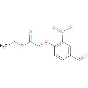 Ethyl2-(4-formyl-2-nitrophenoxy)acetate Structure,420786-61-4Structure