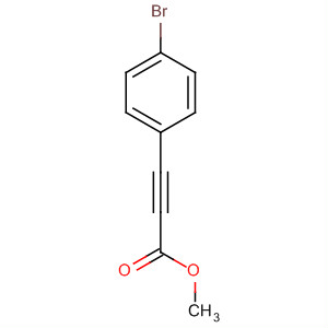 Methyl 3-(4-bromophenyl)propiolate Structure,42122-27-0Structure