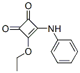 3-Anilino-4-ethoxycyclobut-3-ene-1,2-dione Structure,42132-09-2Structure