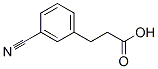 3-Cyano-benzenepropanoic acid Structure,42287-97-8Structure