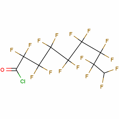 9H-hexadecafluorononanoyl chloride Structure,423-95-0Structure