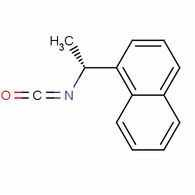 (R)-(-)-1-(1-naphthyl)ethyl isocyanate Structure,42340-98-7Structure