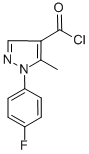 1-(4-Fluorophenyl)-5-methyl-1h-pyrazole-4-carbonyl chloride Structure,423768-49-4Structure