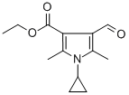 Ethyl 1-cyclopropyl-4-formyl-2,5-dimethyl-1h-pyrrole-3-carboxylate Structure,423768-53-0Structure