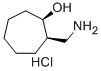 Cis-2-aminomethylcycloheptanol hydrochloride Structure,42418-76-8Structure