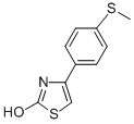 4-(4-(Methylthio)phenyl)thiazol-2-ol Structure,42445-47-6Structure