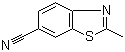 2-Methyl-6-cyanobenzothiazole Structure,42474-60-2Structure