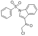 1-Phenylsulfonyl-3-chloroacetylindole Structure,424789-76-4Structure