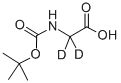 BOC-甘氨酸-D2結(jié)構(gòu)式_42492-65-9結(jié)構(gòu)式