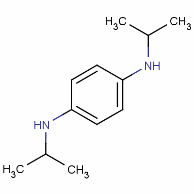 1,4-Benzenediamine, n,n-bis(1-methylethyl)- Structure,4251-01-8Structure