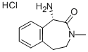 2H-3-Benzazepin-2-one, 1-amino-1,3,4,5-tetrahydro-3-methyl-, hydrochloride (1:1), (1S)- Structure,425663-71-4Structure