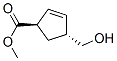 Methyl (1R,4R)-4-(hydroxymethyl)cyclopent-2-ene-1-carboxylate Structure,426225-93-6Structure